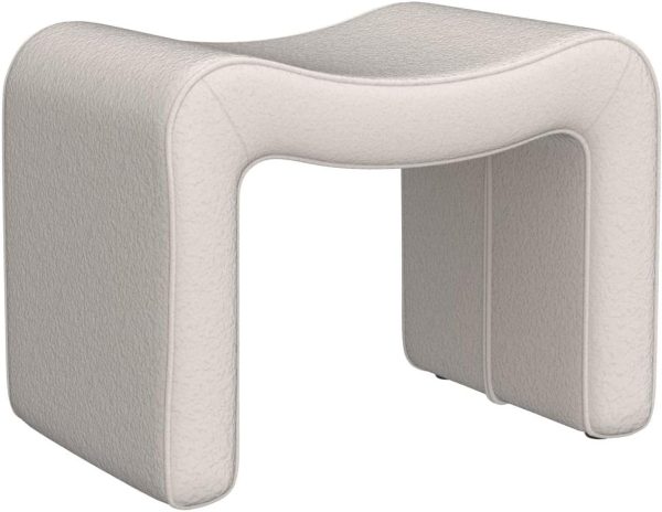Large Footstool Ottoman, Multi-Functional Modern Foot Stool, Sofa Footrest Extra Seating for Living Room, Entryway, Hallways and Bedrooms - Image 5