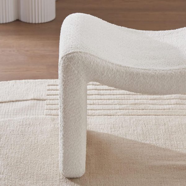 Large Footstool Ottoman, Multi-Functional Modern Foot Stool, Sofa Footrest Extra Seating for Living Room, Entryway, Hallways and Bedrooms - Image 8